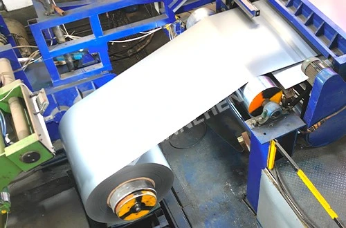 Sandwich-Panel-Manufacturer-Visits-Hanchen-Metal-2 Sandwich-Panel-Manufacturer-Visits-Hanchen-Metal-2